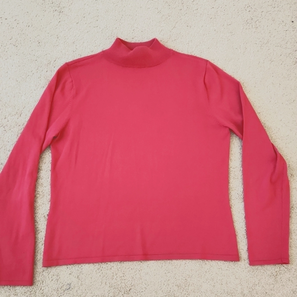 🔥🔥Bob Mackie pink pullover sweater 2